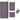 CAWÖ Life Style 7048 Walkfrottier Multicolor Streifen Dunkel