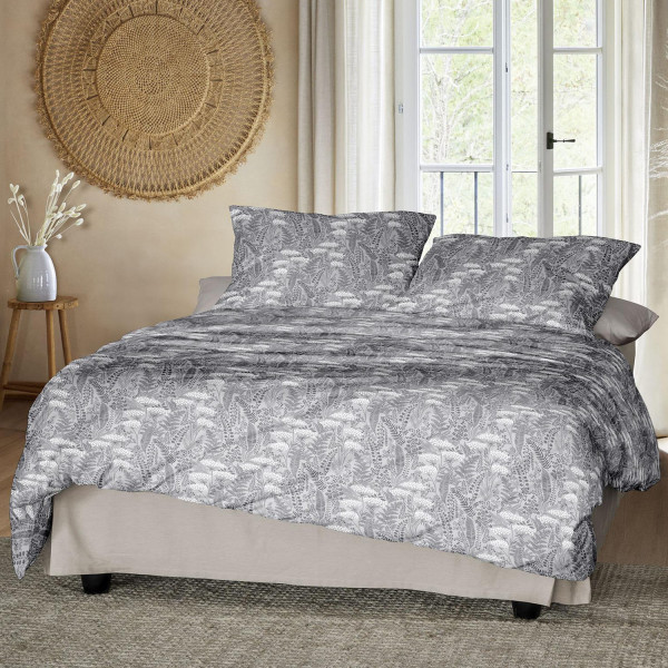 Irisette Lotus 8569-11 Tencel-Satin 135 x 200 cm Grau