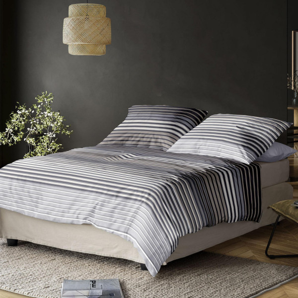 Irisette Lotus 8578-11 Tencel-Satin 135 x 200 cm Grau