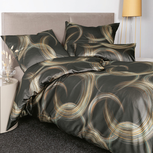 Janine Milano 45099-87 Mako-Satin 155 x 220 cm Schokobraun